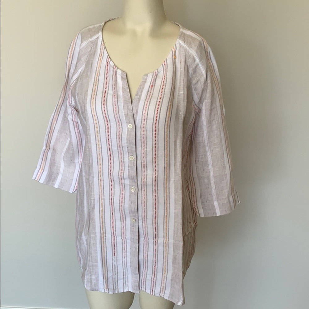 Natural fiber shirt J Jill